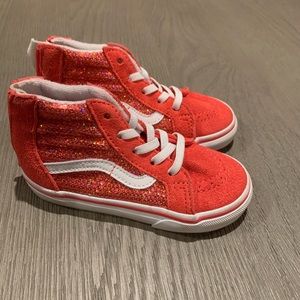 Little Girl High Top Vans